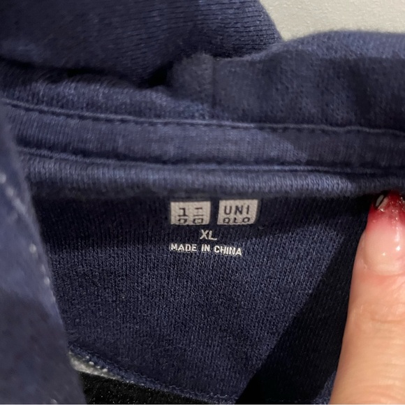 navy blue zip-up - Picture 6 of 6